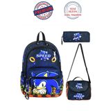 Speedy Bags Ultra Lüks Suya Dayanıklı Erkek Çocuk Ortopedik İlkokul Sırt Çantası Termal Beslenme Ve Kalemlik