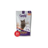 Spelly 24 adet x Spelly Premium Kısırlaştırılmış Kedi Yaş Mama - Somon (85gr)