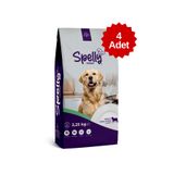 SPELLY [4xAdet] Premium Yetişkin Köpek Kuzulu&Pirinçli (2,25 Kg) Kuru Mama