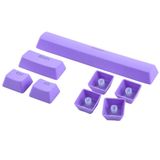 Spelt 104 Tuş Universal Renkli Mekanik Klavye Tuş Takımı Kapağı Keycap Eflatun