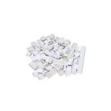 SPELT 108 Tuş Universal Mekanik Klavye Tuş Takımı Kapağı Keycap Beyaz US Layout İngilizce Dizilim