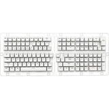 SPELT 132 Tuş Universal Mekanik Klavye Tuş Takımı Kapağı Keycap Beyaz Tr Layout Türkçe Dizilim