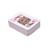 Spelt 52MM Mini Iskambil Kağıdı Destesi Küçük Oyun Kartları 54'lü - Beyaz - Midi