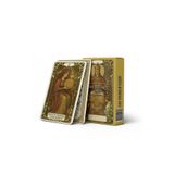 SPELT 78 Kartlı Golden Art Nouveau 5,9 x 9,2 cm Klasik Mini Tarot Destesi Tarot Kartları