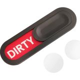 Spelt Bulaşık Makinesi Kaydırmalı Etiketi Temiz Kirli Durum Göstergesi Magnet - 15 cm