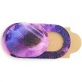 Spelt Laptop Tablet Kamera Webcam Kapatıcı Örtücü Sürgülü Kapak Desenli (Nebula Wave)