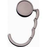 SPELT Masa Kenarı Mini Çanta Askısı Katlanabilir Metal Kaymaz Askı Kancası Taşınabilir Denge Askılığı - Antrasit