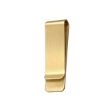 Spelt Metal Kağıt Para Tokası Kart Tutucu Klips Cüzdan Ataş Altın 5cm x 1,5cm
