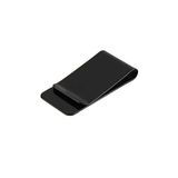 Spelt Metal Kağıt Para Tokası Kart Tutucu Klips Cüzdan Siyah 5,2cm x 2cm