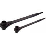 Spero Sağ-Sol Cırcırlı Kazıklı İskele Lokma Anahtar 13X17 Mm