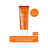 SPF 50 Vücut Güneş Kremi Yağ ve Beyaz Kalıntı Bırakmayan UVA/UVB Koruyucu Nemlendirici Krem (100 ml)