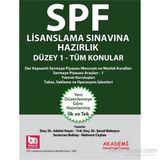 SPF Lisanslama Sınavlarına Hazırlık Düzey 1 Tüm Konular - Adalet Hazar Şenol Babuşcu Mahmut Ceylan av sezercan bektas