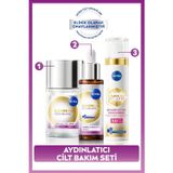 SPF50 Luminous630 Leke Karşıtı Gündüz Yüz Kremi 40ml,Skin Glow Aydınlatıcı Serum 30ml ve Tonik 100ml