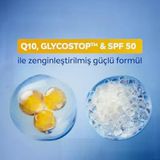 Spf50 Q10 Kırışıklık Karşıtı Gündüz Yüz Bakım Kremi 40Ml,Nemlendirici,Makyaj Bazı,Tüm Cilt Tonları (2 Paketi)