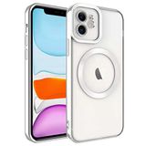 Spia Apple iPhone 12 ile uyumlu Kılıf Gümüş Sedum Silikon Kapak Dayanıklı Darbe Karşıtı Koruyucu Tasarım (Apple iPhone 12, Gümüş)