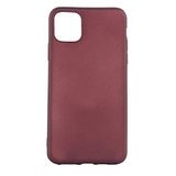 Spia Apple iPhone 12 ile Uyumlu Kılıf Mürdüm Yui Silikon Kapak (Apple iPhone 12 ile Uyumlu, Mürdüm)