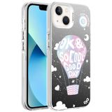 Spia Apple iPhone 13 ile uyumlu Kılıf Balon Sargas Sert Kapak Dayanıklı Darbe Karşıtı Koruyucu Tasarım (Apple iPhone 13, Balon)
