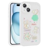Spia Apple iPhone 14 Plus ile Uyumlu Kılıf Beyaz Tan Silikon Kapak (Apple iPhone 14 Plus ile Uyumlu, Beyaz)