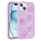 Spia Apple iPhone 14 Plus ile Uyumlu Kılıf Mor Tan Silikon Kapak (Apple iPhone 14 Plus ile Uyumlu, Mor)
