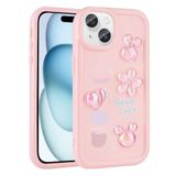 Spia Apple iPhone 14 Plus ile Uyumlu Kılıf Pembe Tan Silikon Kapak (Apple iPhone 14 Plus ile Uyumlu, Pembe)