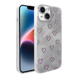 Spia Apple iPhone 15 ile Uyumlu Kılıf Beyaz Nopt Silikon Kapak (Apple iPhone 15 ile Uyumlu, Beyaz)