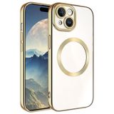 Spia Apple iPhone 15 Plus ile Uyumlu Kılıf Gold Sedum Silikon Kapak (Apple iPhone 15 Plus ile Uyumlu, Gold)