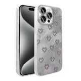 Spia Apple iPhone 15 Pro ile Uyumlu Kılıf Beyaz Nopt Silikon Kapak (Apple iPhone 15 Pro ile Uyumlu, Beyaz)