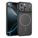 Spia Apple iPhone 15 Pro ile Uyumlu Kılıf Siyah Sorm Kablosuz Şarj Özellikli Kapak (Apple iPhone 15 Pro ile Uyumlu, Siyah)