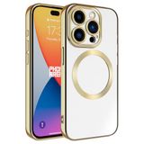 Spia Apple iPhone 15 Pro Max ile Uyumlu Kılıf Gold Sedum Silikon Kapak (Apple iPhone 15 Pro Max ile Uyumlu, Gold)