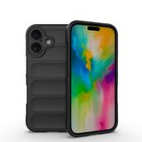Spia Apple iPhone 16 ile Uyumlu Kılıf Siyah Kinet Silikon Kapak (Apple iPhone 16 ile Uyumlu, Siyah)