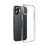 Spia Apple iPhone 16 Plus ile Uyumlu Kılıf Şeffaf Yui Silikon Kapak (Apple iPhone 16 Plus ile Uyumlu, Şeffaf)