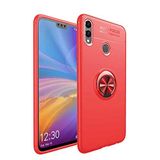Spia Huawei Honor 8C ile uyumlu Kılıf Kırmızı-Kırmızı Draco Yüzüklü Silikon Orijinal Esnek İnce Geliştirilmiş Dayanıklı Darbe Karşıtı Koruyucu Yeni Nesil Tasarım (Huawei Honor 8C, Kırmızı-Kırmızı)