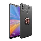 Spia Huawei Honor 8C ile uyumlu Kılıf Siyah-Gold Draco Yüzüklü Silikon Orijinal Esnek İnce Geliştirilmiş Dayanıklı Darbe Karşıtı Koruyucu Yeni Nesil Tasarım (Huawei Honor 8C, Siyah-Gold)