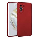 Spia Huawei Nova 10 ile Uyumlu Kılıf Kırmızı Yui Silikon Kapak (Huawei Nova 10 ile Uyumlu, Kırmızı)