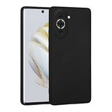 Spia Huawei Nova 10 ile Uyumlu Kılıf Siyah Yui Silikon Kapak (Huawei Nova 10 ile Uyumlu, Siyah)