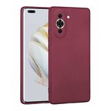 Spia Huawei Nova 10 Pro ile Uyumlu Kılıf Mürdüm Yui Silikon Kapak (Huawei Nova 10 Pro ile Uyumlu, Mürdüm)