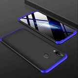 Spia Huawei P Smart 2019 ile Uyumlu Kılıf Siyah-Mavi Carax Sert Kapak Orijinal (Huawei P Smart 2019 ile Uyumlu, Siyah-Mavi)