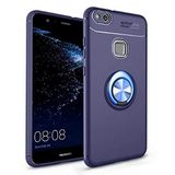 Spia Huawei P10 Lite ile uyumlu Kılıf Lacivert-Mavi Draco Yüzüklü Silikon Orijinal Esnek İnce Geliştirilmiş Dayanıklı Darbe Karşıtı Koruyucu Yeni Nesil Tasarım (Huawei P10 Lite, Lacivert-Mavi)