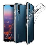 Spia Huawei P20 Pro ile Uyumlu Kılıf Şeffaf Yui Silikon Kapak (Huawei P20 Pro ile Uyumlu, Şeffaf)