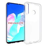 Spia Huawei P40 Lite E ile Uyumlu Kılıf Şeffaf Yui Silikon Kapak (Huawei P40 Lite E ile Uyumlu, Şeffaf)
