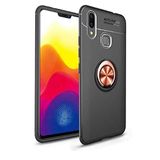 Spia Huawei Y7 Prime 2019 ile uyumlu Kılıf Siyah-Gold Draco Yüzüklü Silikon Orijinal Esnek İnce Geliştirilmiş Dayanıklı Darbe Karşıtı Koruyucu Yeni Nesil Tasarım (Huawei Y7 Prime 2019, Siyah-Gold)
