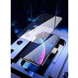 Spia Maxi Glass Serisi Apple iPhone 11 Pro Max Temperli Cam Orijinal Partikül Takviyeli Yüksek Teknoloji ile Güçlendirilmiş Sert Şeffaf Toz Parmak İzi Tutmayan Ekran Koruyucu (Apple iPhone 11 Pro Max)