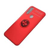 Spia Oppo A31 ile uyumlu Kılıf Kırmızı-Kırmızı Draco Yüzüklü Silikon Orijinal Esnek İnce Geliştirilmiş Dayanıklı Darbe Karşıtı Koruyucu Yeni Nesil Tasarım (Oppo A31, Kırmızı-Kırmızı)