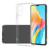 Spia Oppo A38 ile Uyumlu Kılıf Şeffaf Yui Silikon Kapak (Oppo A38 ile Uyumlu, Şeffaf)