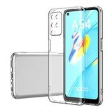 Spia Oppo A54 4G ile Uyumlu Kılıf Kamera Korumalı Şeffaf Yui Silikon Kapak (Oppo A54 4G ile Uyumlu, Kamera Korumalı Şeffaf)