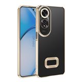 Spia Oppo A60 ile Uyumlu Kılıf Gold Disk Kapak Kamera Korumalı (Oppo A60 ile Uyumlu, Gold)