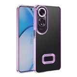 Spia Oppo A60 ile Uyumlu Kılıf Lila Disk Kapak Kamera Korumalı (Oppo A60 ile Uyumlu, Lila)