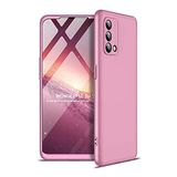 Spia Oppo A74 4G ile Uyumlu Kılıf Rose Gold Carax Sert Kapak Orijinal (Oppo A74 4G ile Uyumlu, Rose Gold)