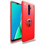 Spia Oppo A9 2020 ile uyumlu Kılıf Kırmızı-Kırmızı Draco Yüzüklü Silikon Orijinal Esnek İnce Geliştirilmiş Dayanıklı Darbe Karşıtı Koruyucu Yeni Nesil Tasarım (Oppo A9 2020, Kırmızı-Kırmızı)