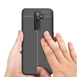 Spia Oppo A9 2020 ile uyumlu Kılıf Siyah Moss Silikon Kapak Orijinal Esnek İnce Geliştirilmiş Dayanıklı Darbe Karşıtı Koruyucu Yeni Nesil Tasarım (Oppo A9 2020, Siyah)